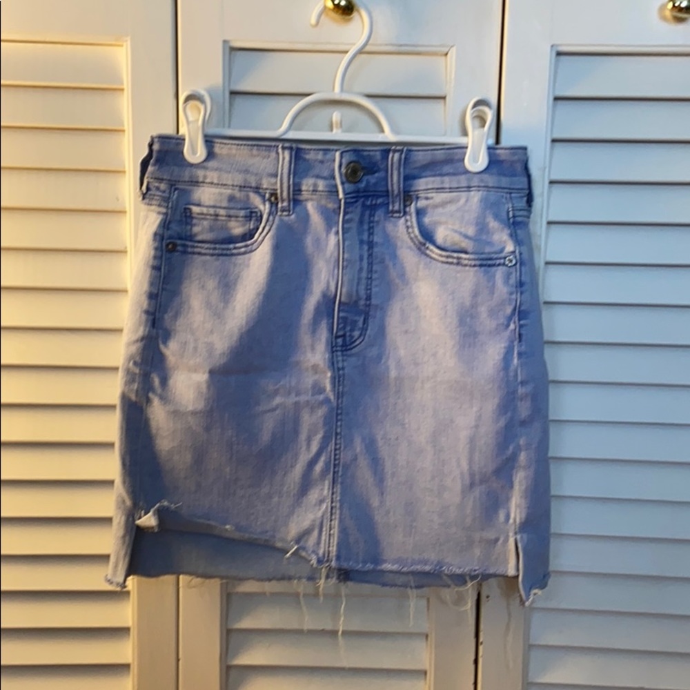 AE denim mini skirt